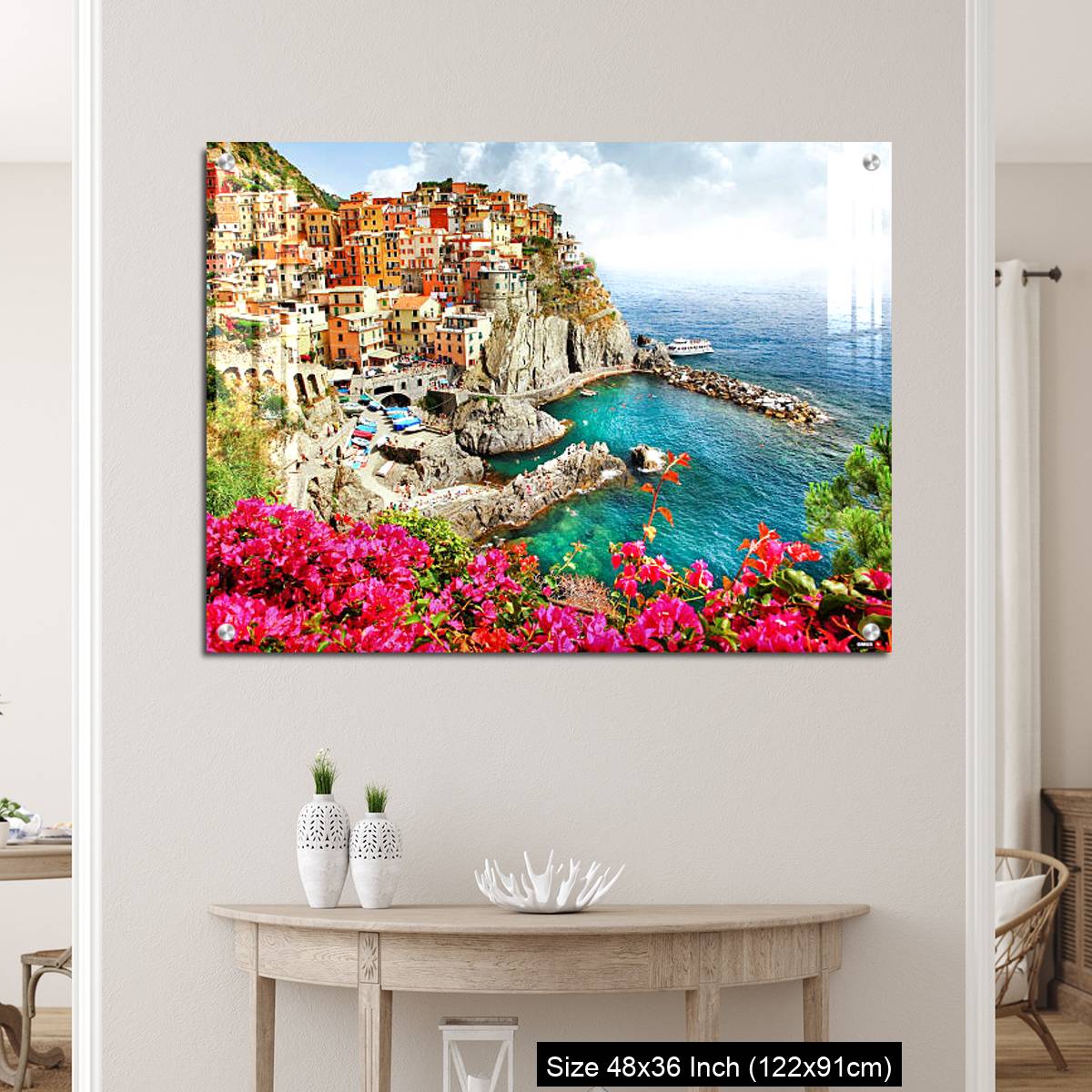OMGs Acrylic Wall Decor – beautiful places of Italy  - Monarola village (Cinque terre) - Image 5