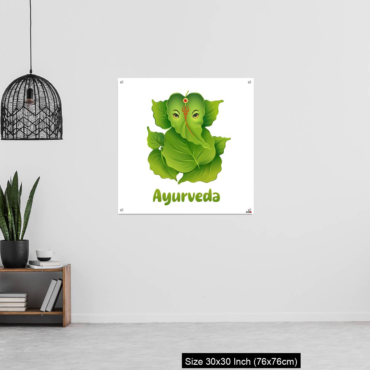 OMGs Acrylic Wall Decor – Lord Ganesha - Image 6
