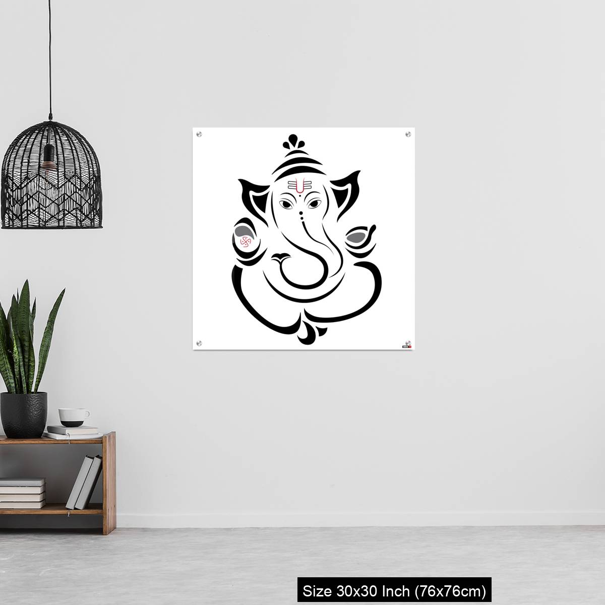 OMGs Acrylic Wall Decor – God Vinayaha Ganapathy - Image 6