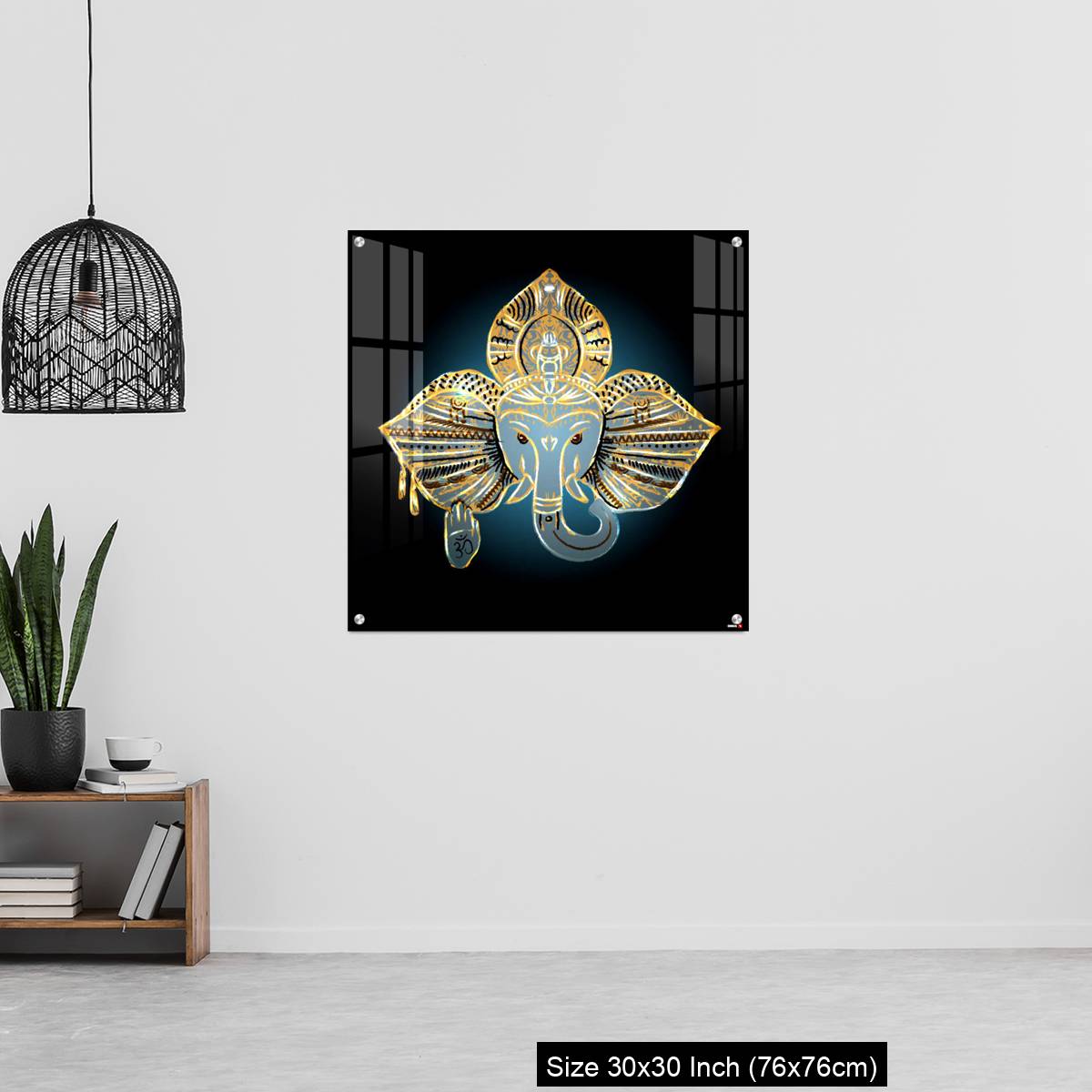 OMGs Acrylic Wall Decor – God Ganesh - Image 6