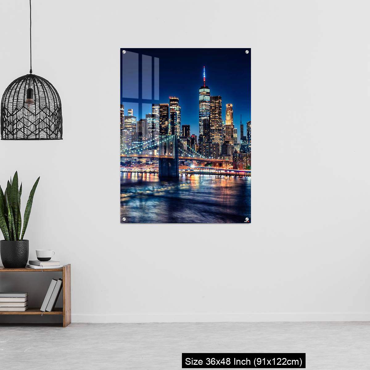 OMGs Acrylic Wall Decor – New York City by night, United States - Image 6