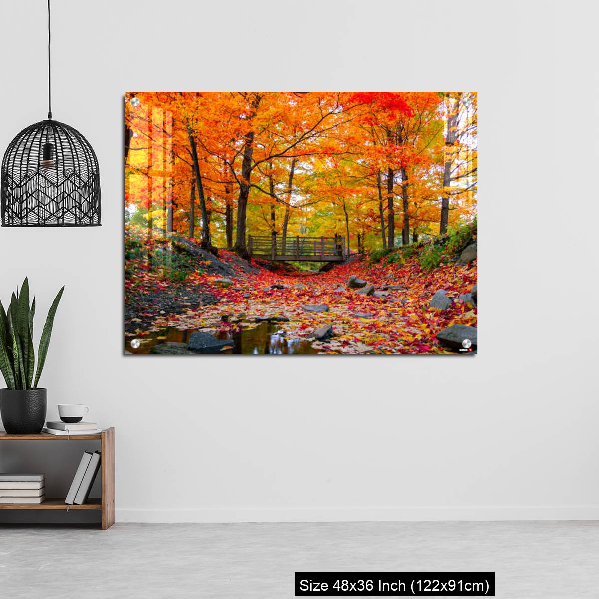 OMGs Acrylic Wall Decor – Beautiful fall foliage in the northeast USA - Image 6