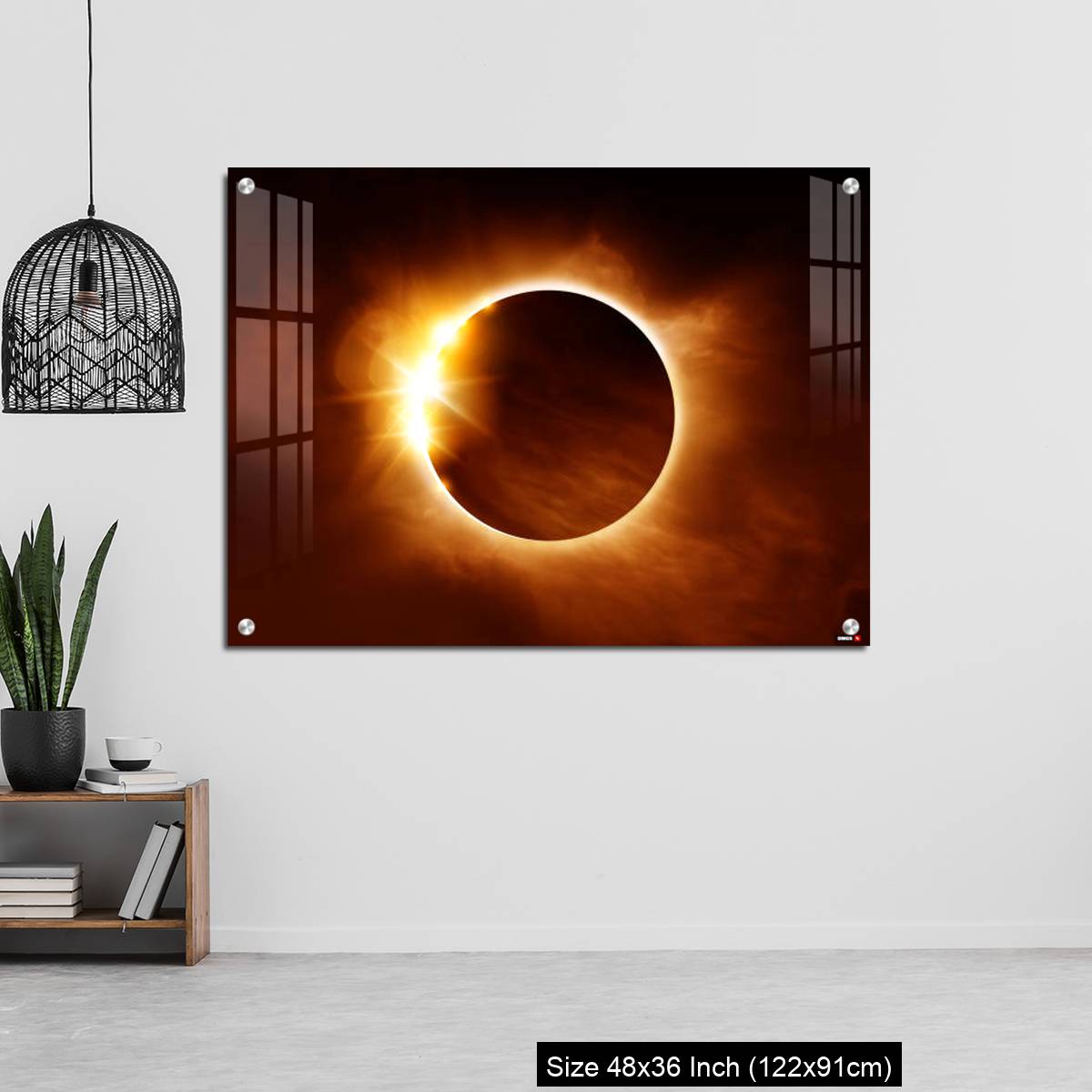 OMGs Acrylic Wall Decor – Close Up Of A Total Solar Eclipse - Image 6