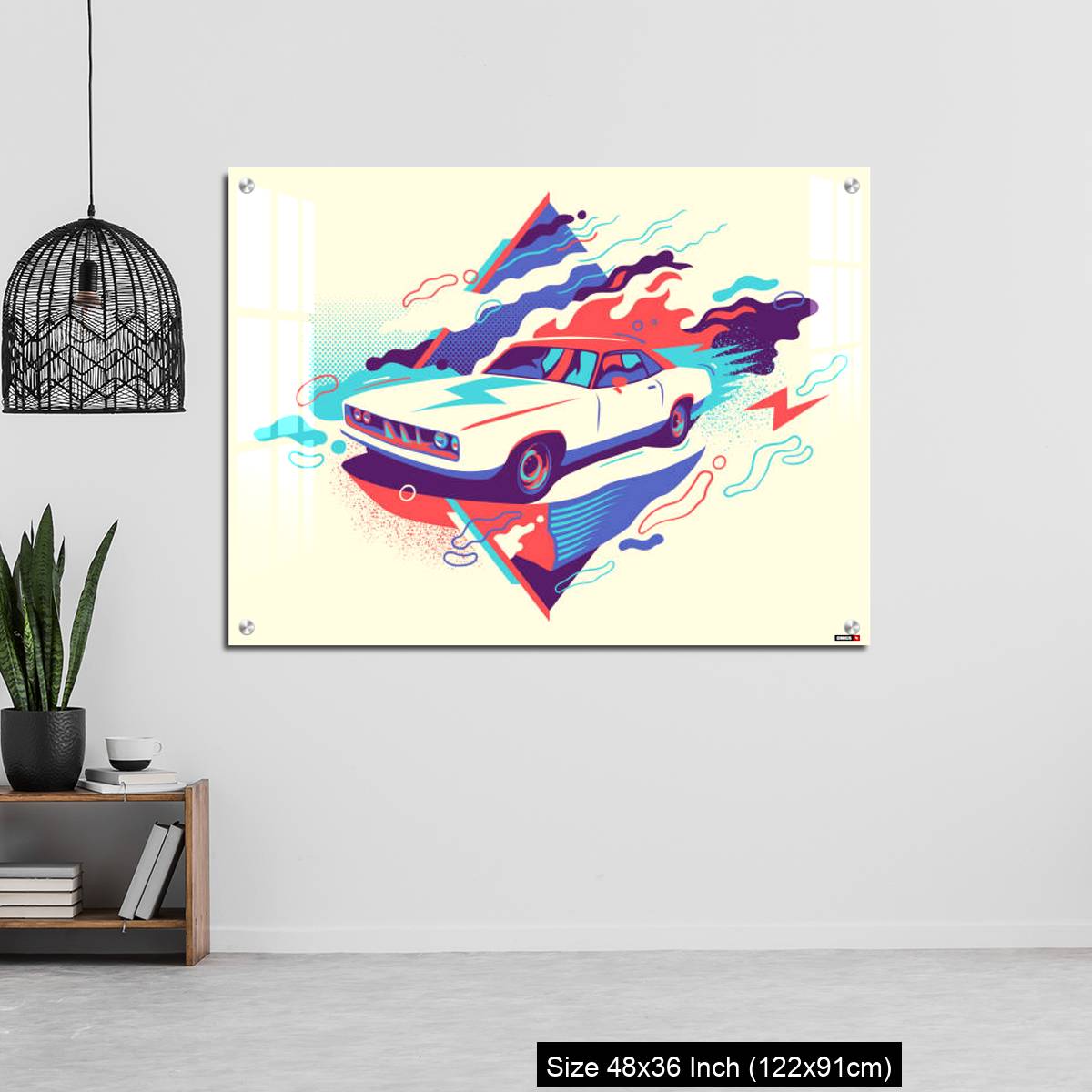 OMGs Acrylic Wall Decor – Colorful abstraction. - Image 6