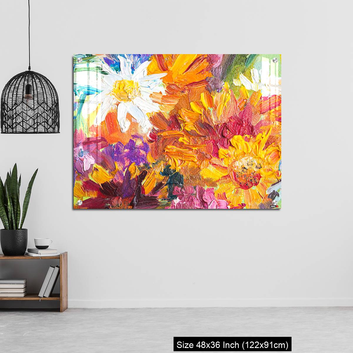 OMGs Acrylic Wall Decor – Oil painting, closeup fragment - Image 6