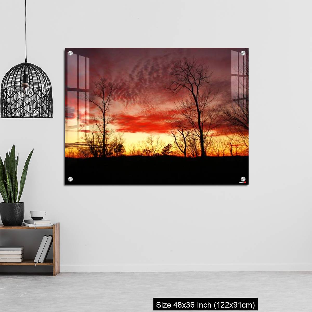 OMGs Acrylic Wall Decor – Sunset near Daniel boone national forest - Image 6