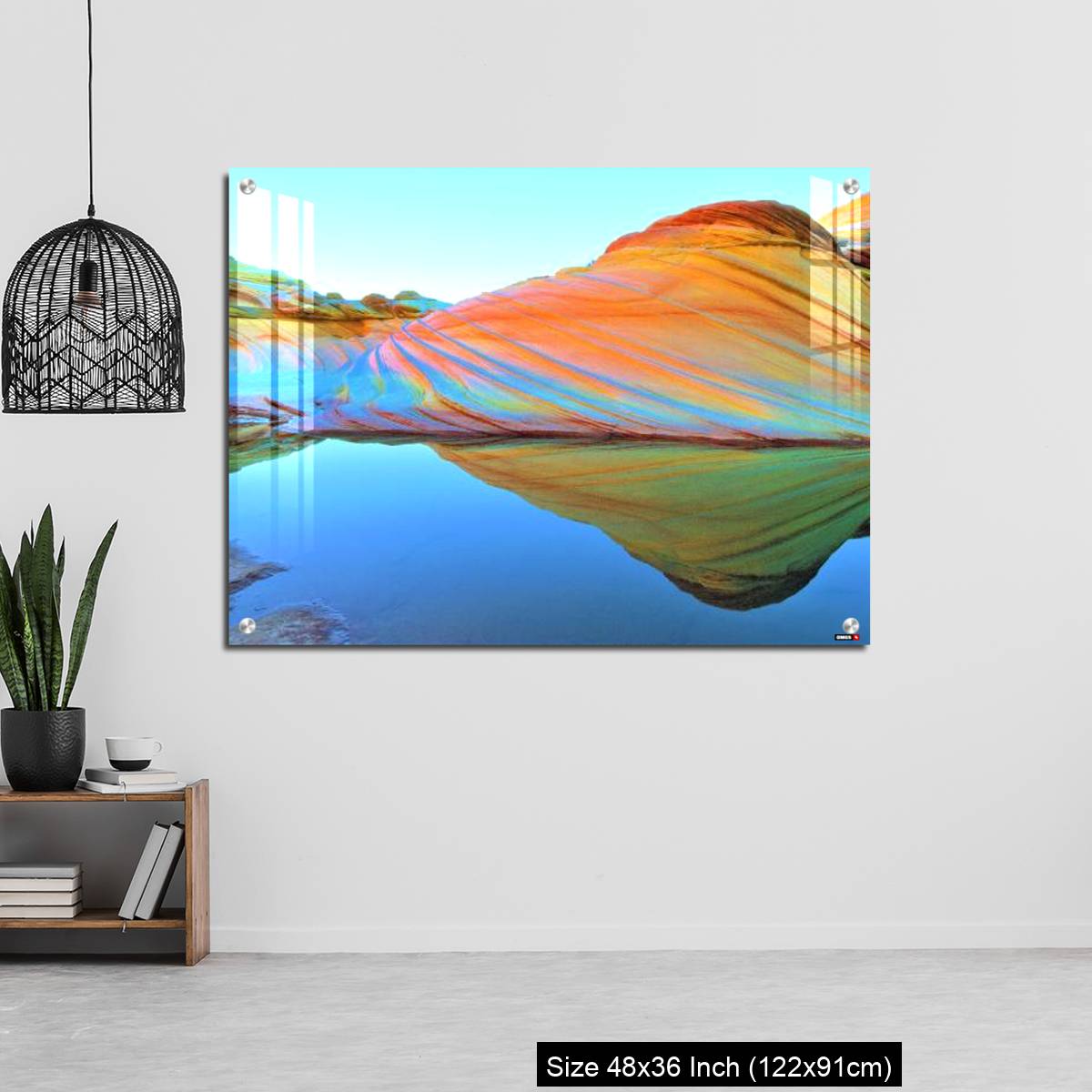 OMGs Acrylic Wall Decor – The Wave during Sandstone Prism 4 Phenomenon - Image 6