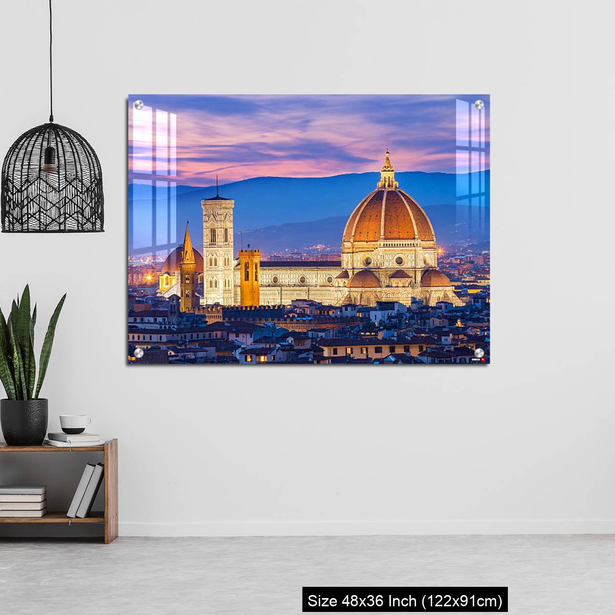 OMGs Acrylic Wall Decor – The twilight of Florence in Tuscany, Italy - Image 6