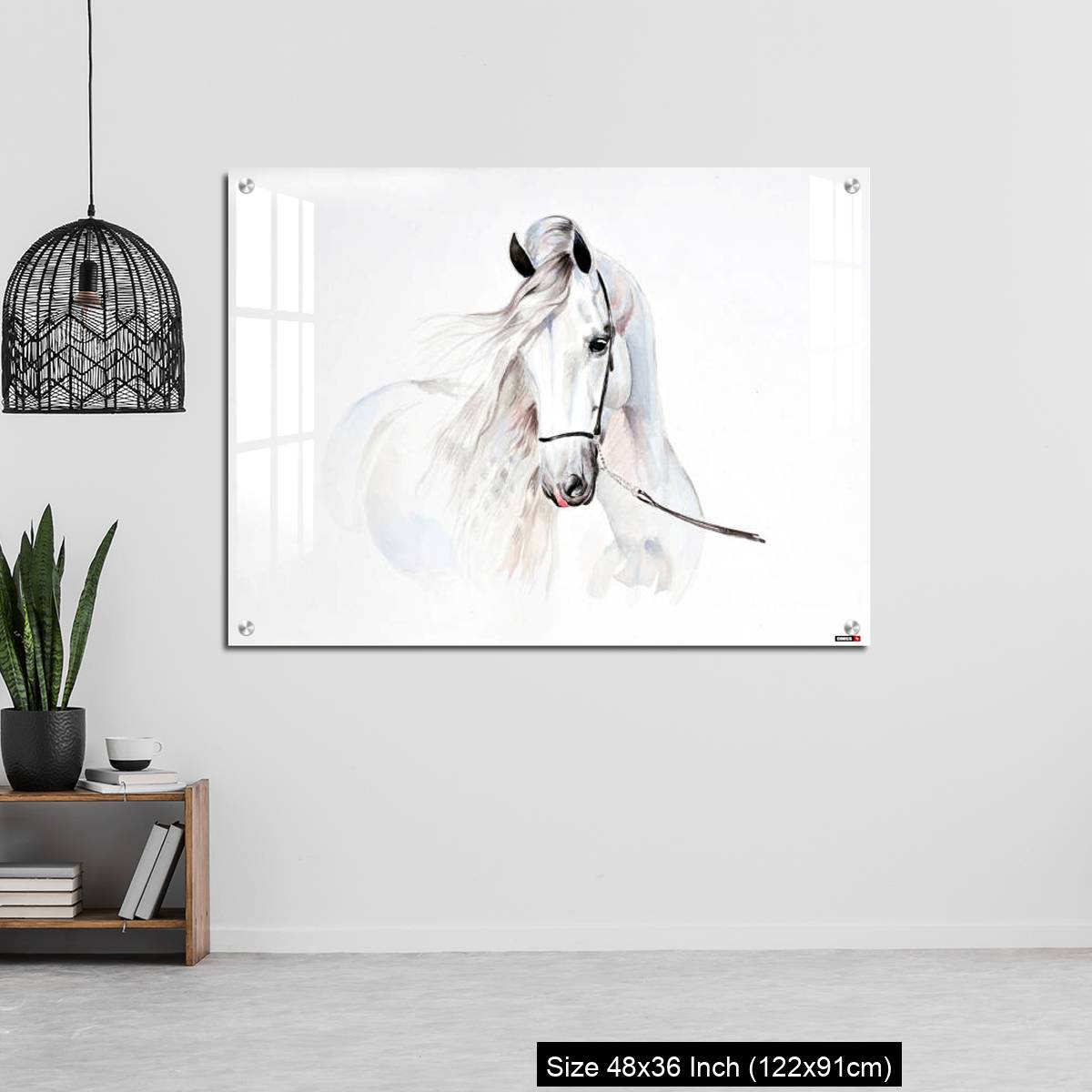 OMGs Acrylic Wall Decor – andalusian watercolor painting - Image 6