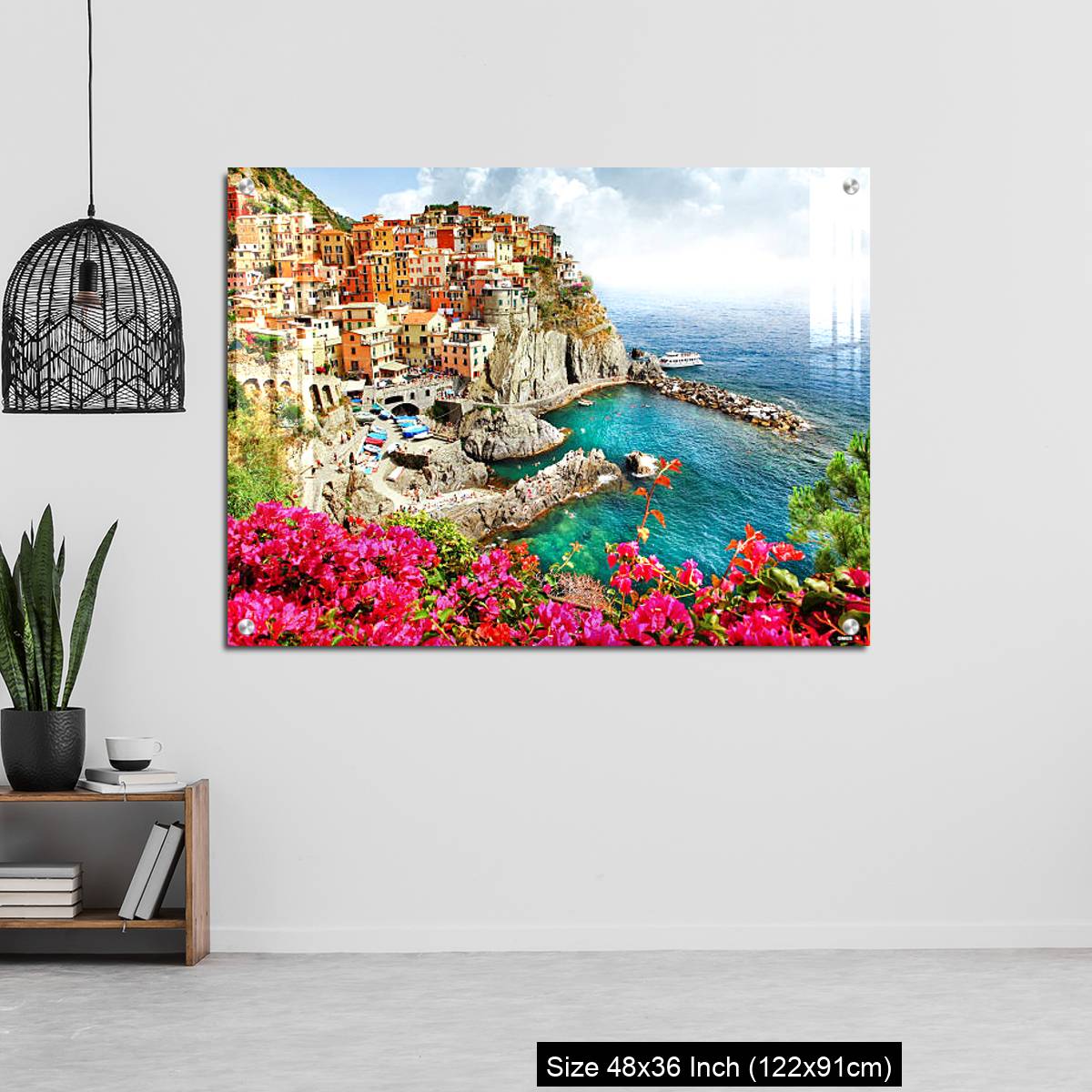 OMGs Acrylic Wall Decor – beautiful places of Italy  - Monarola village (Cinque terre) - Image 6