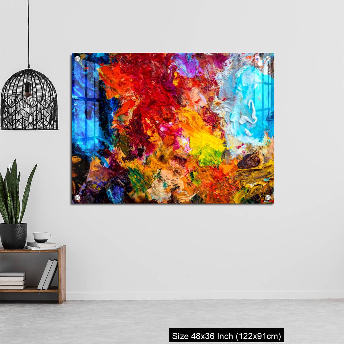 OMGs Acrylic Wall Decor – oil color palette - Image 6