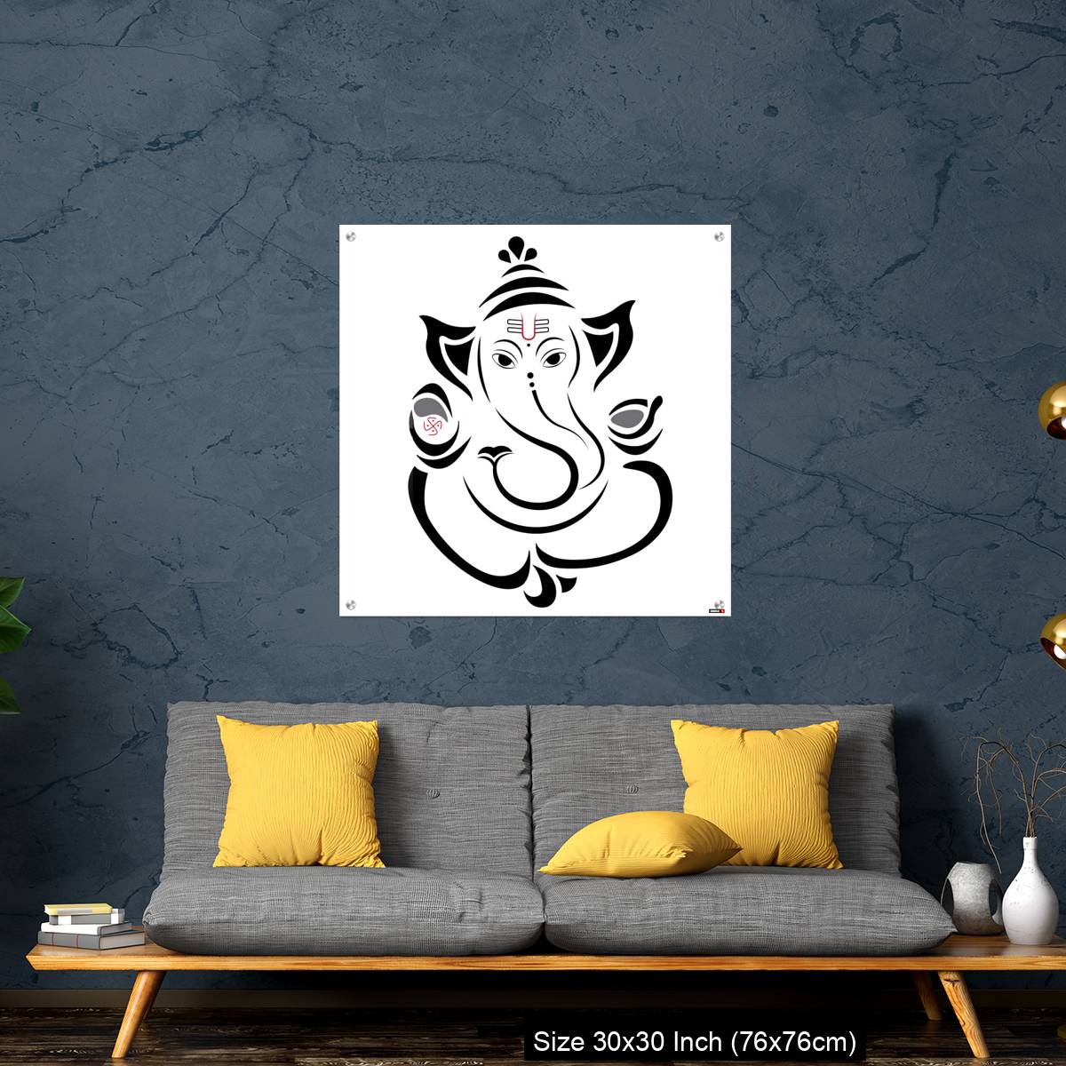 OMGs Acrylic Wall Decor – God Vinayaha Ganapathy - Image 7
