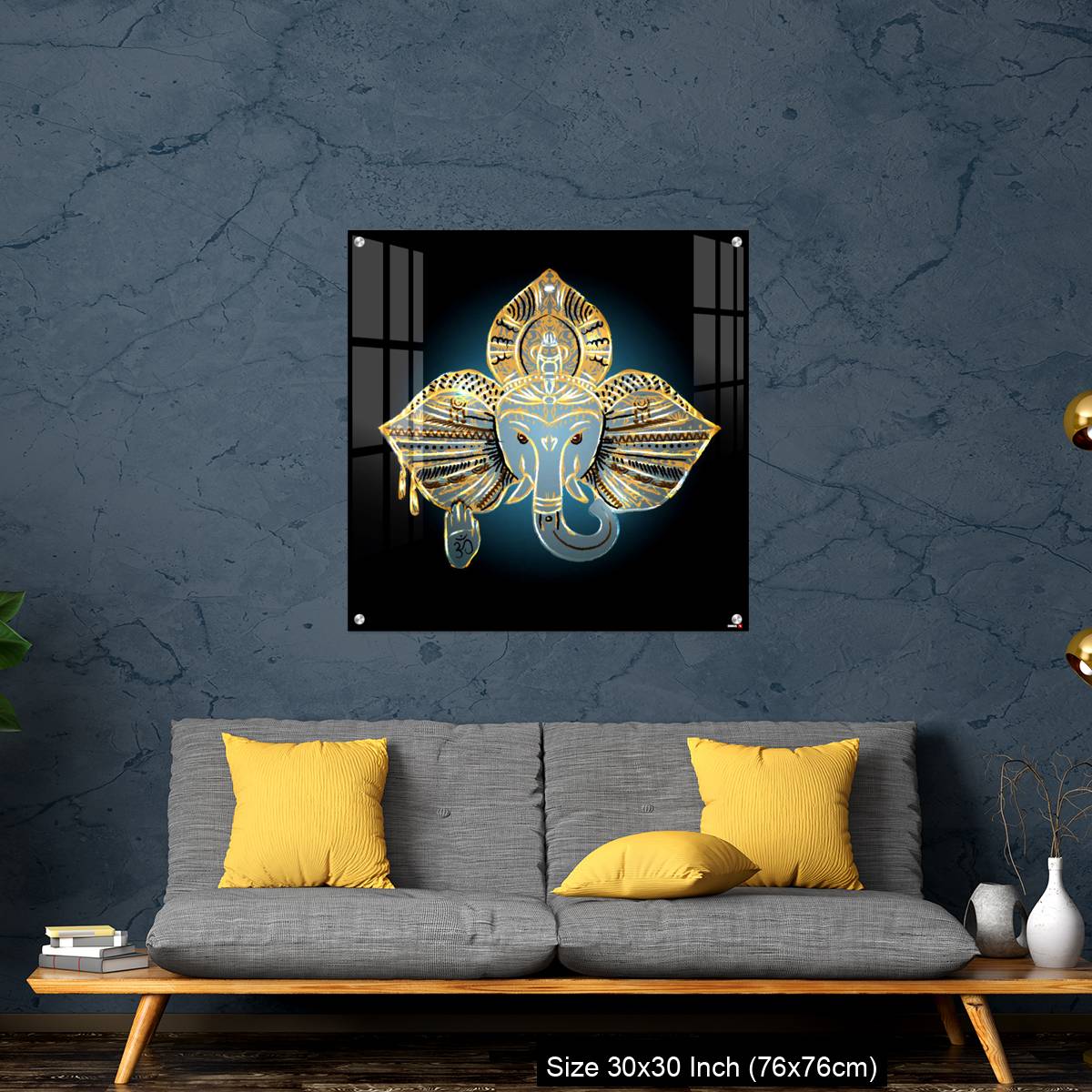 OMGs Acrylic Wall Decor – God Ganesh - Image 7