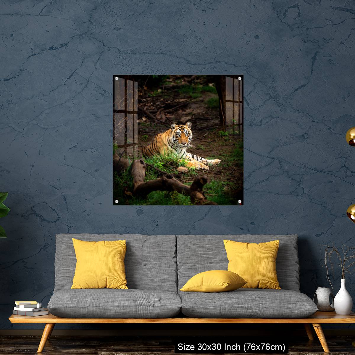 OMGs Acrylic Wall Decor – wild bengal male tiger - Image 7
