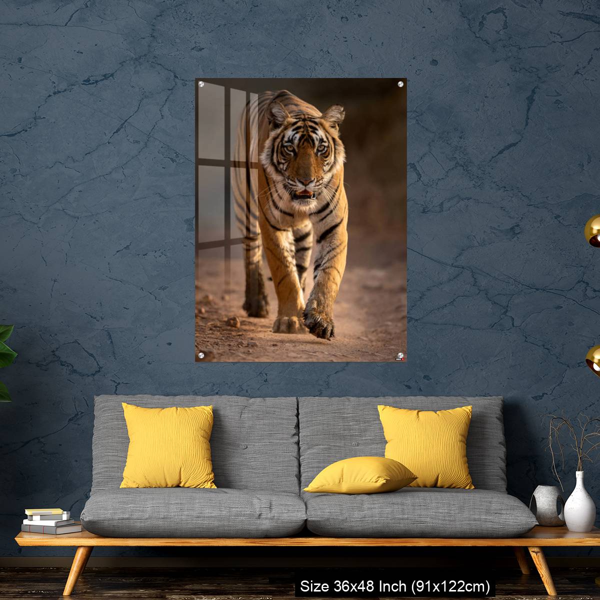 OMGs Acrylic Wall Decor – A young tigress walks - Image 7