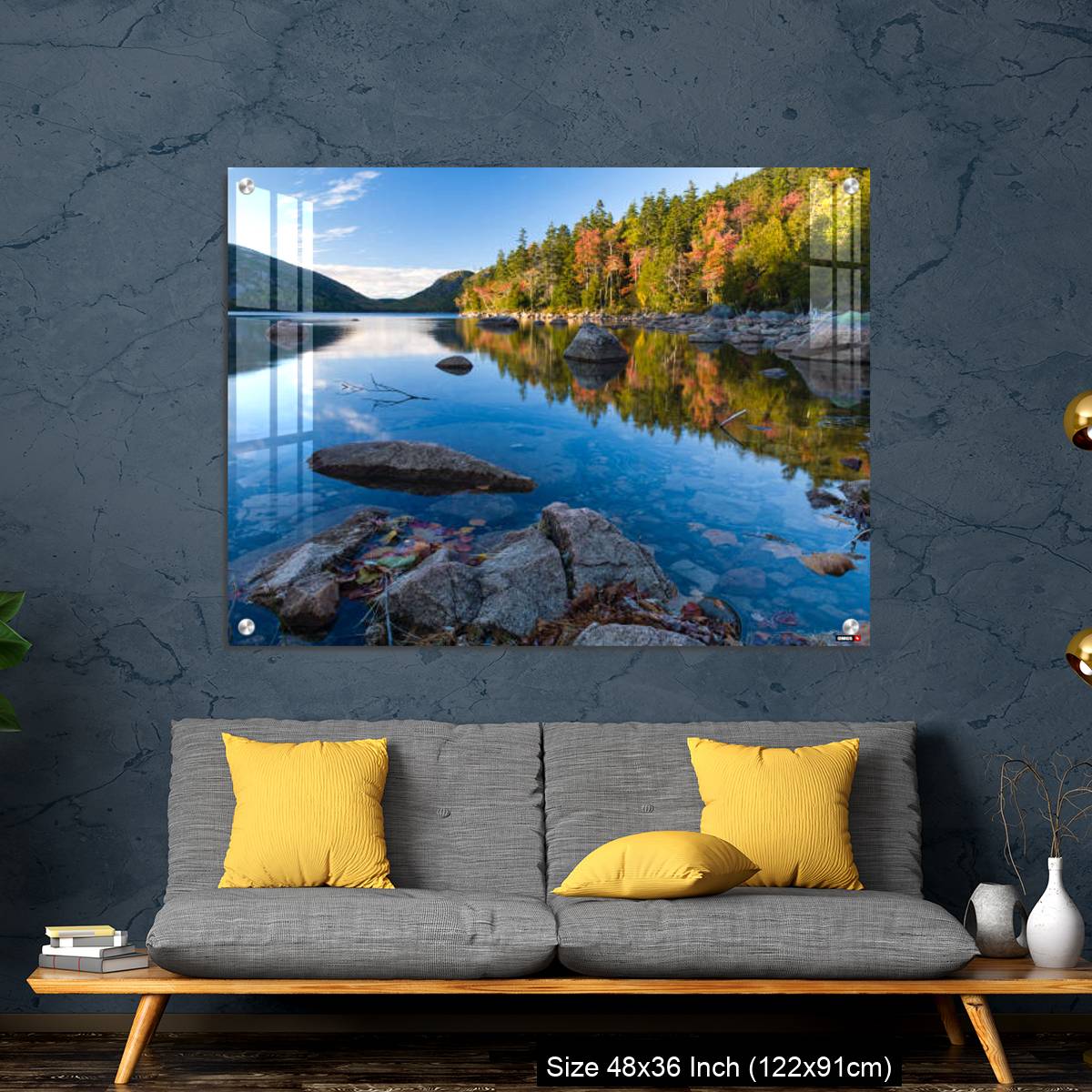 OMGs Acrylic Wall Decor – Autumn, Jordan Pond, Acadia National Park - Image 7