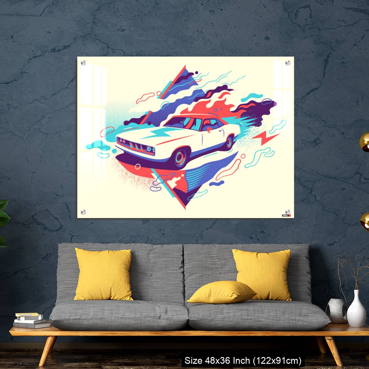 OMGs Acrylic Wall Decor – Colorful abstraction. - Image 7