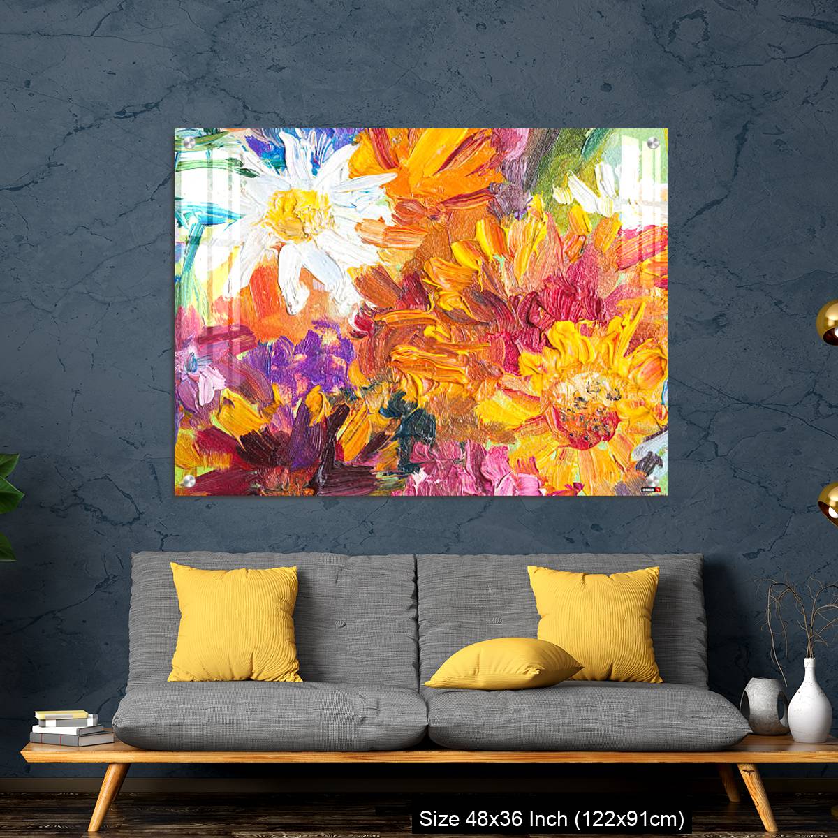 OMGs Acrylic Wall Decor – Oil painting, closeup fragment - Image 7