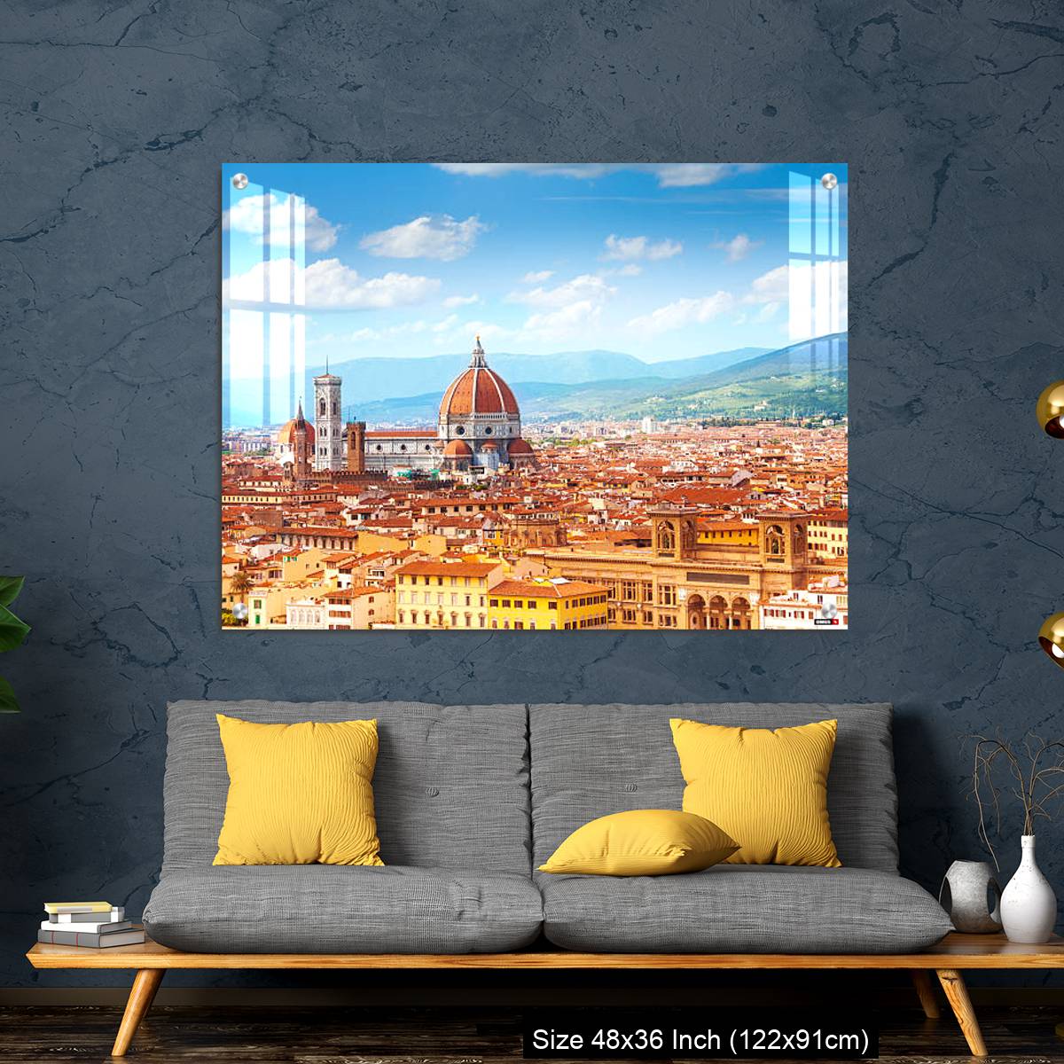 OMGs Acrylic Wall Decor – Panorama of Florence and Saint Mary - Image 7