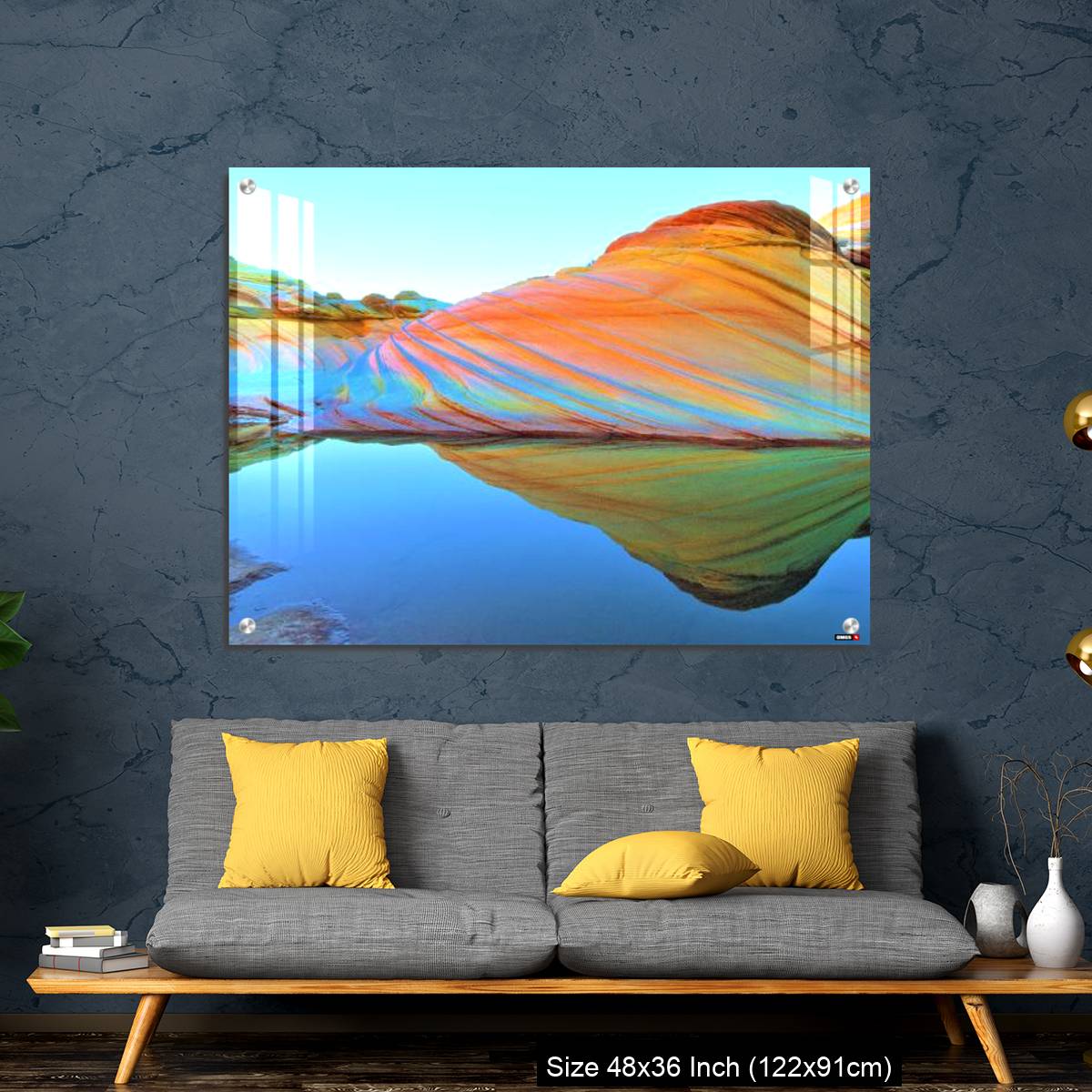 OMGs Acrylic Wall Decor – The Wave during Sandstone Prism 4 Phenomenon - Image 7