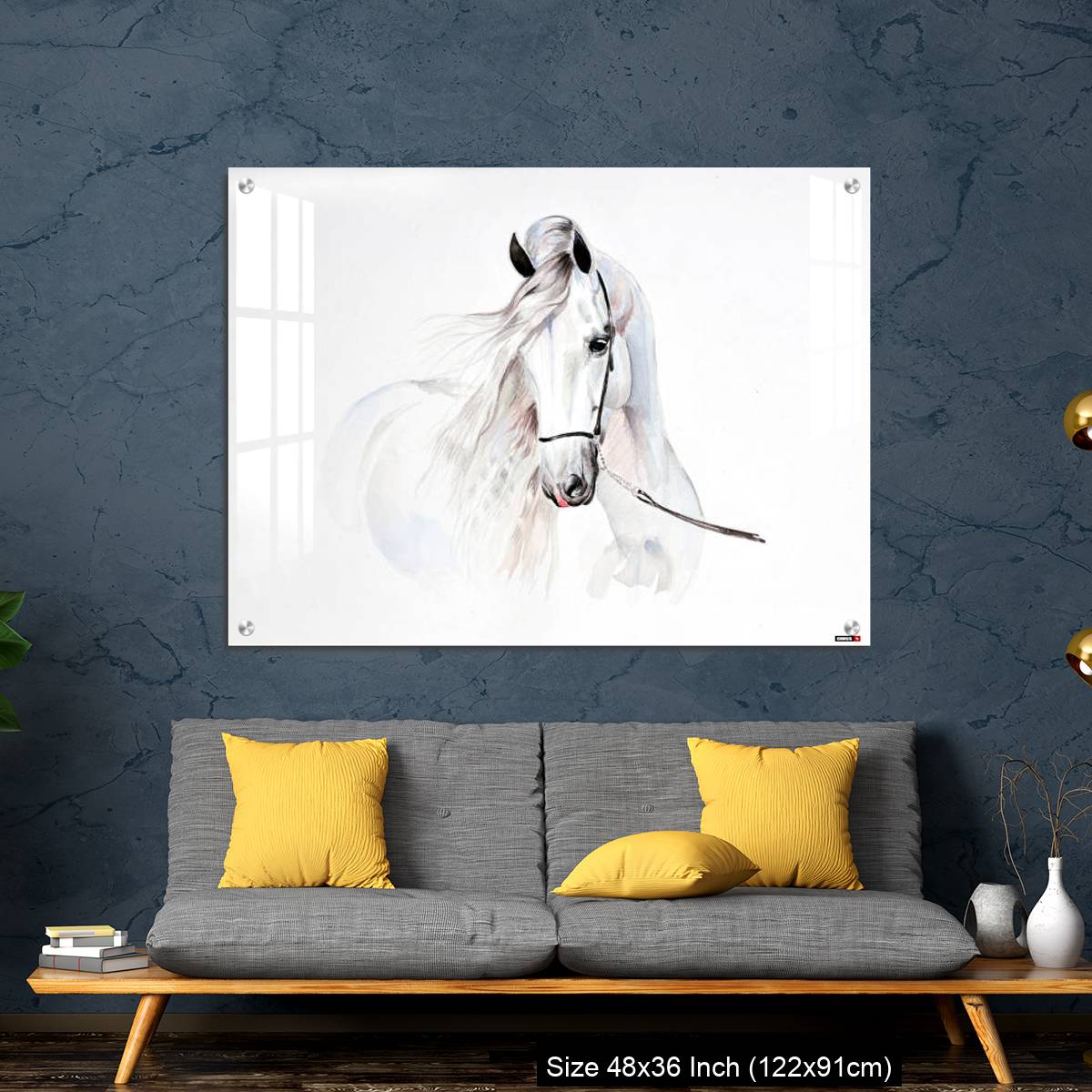 OMGs Acrylic Wall Decor – andalusian watercolor painting - Image 7