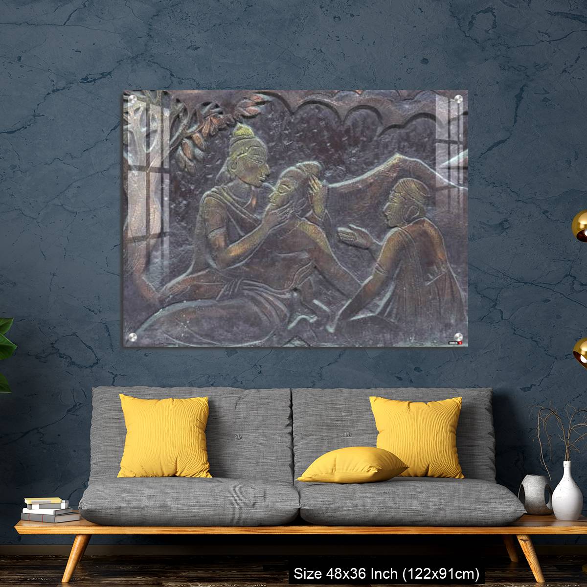 OMGs Acrylic Wall Decor – God ram temple of varansi - Image 7