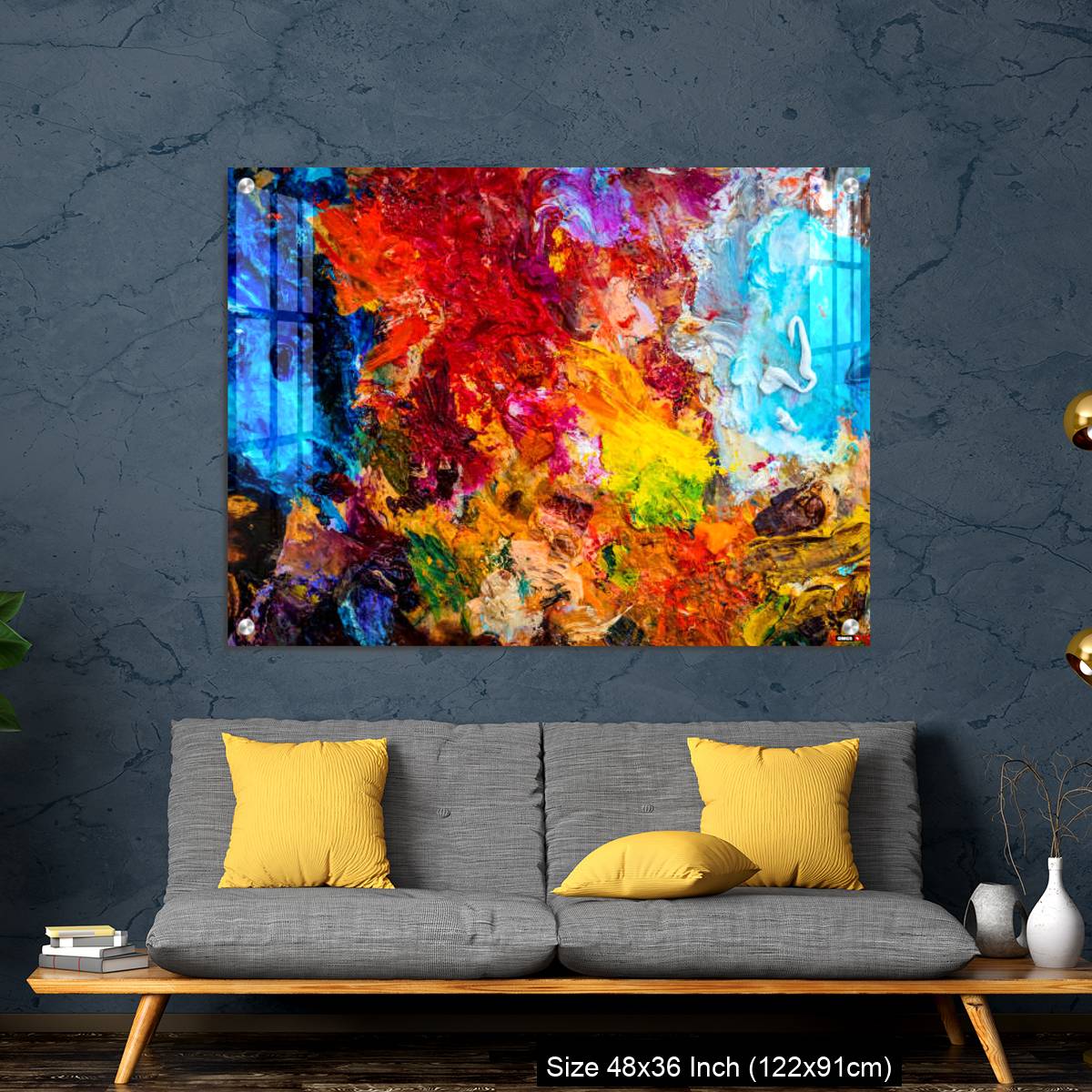 OMGs Acrylic Wall Decor – oil color palette - Image 7