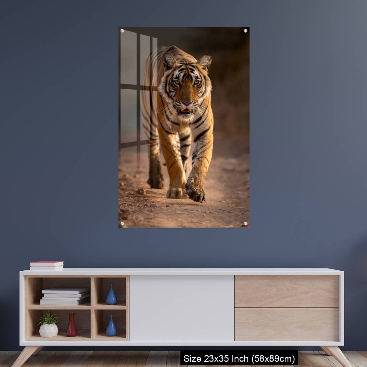 OMGs Acrylic Wall Decor – A young tigress walks - Image 8