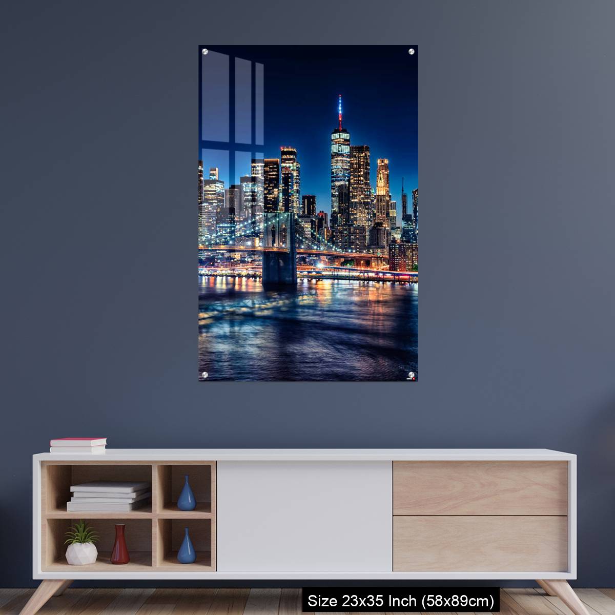 OMGs Acrylic Wall Decor – New York City by night, United States - Image 8