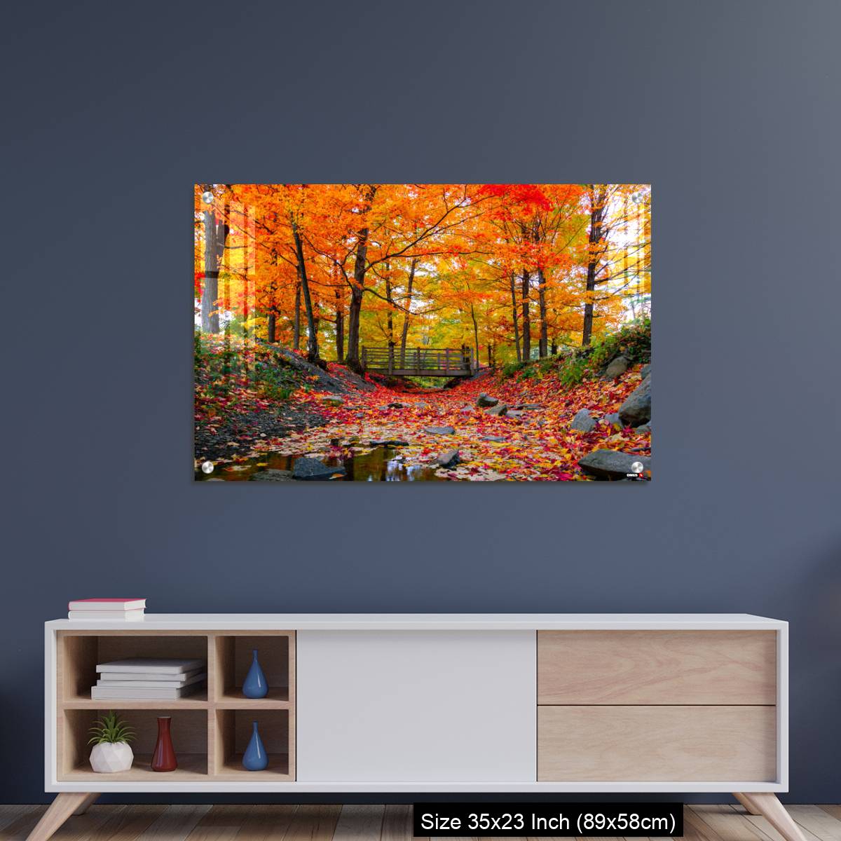 OMGs Acrylic Wall Decor – Beautiful fall foliage in the northeast USA - Image 8