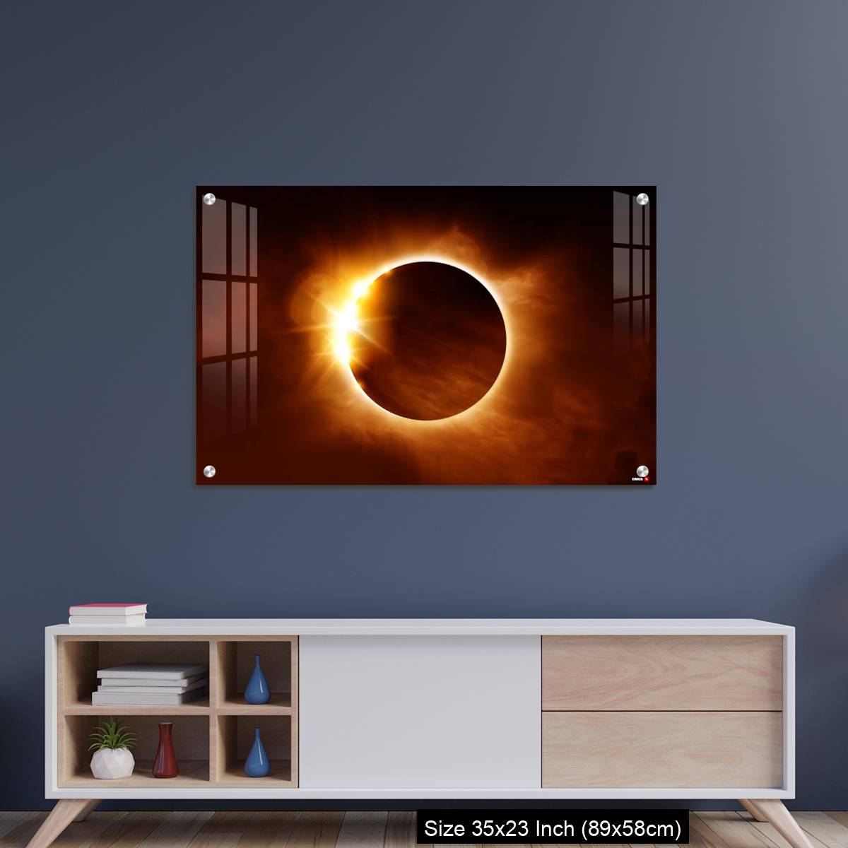 OMGs Acrylic Wall Decor – Close Up Of A Total Solar Eclipse - Image 8