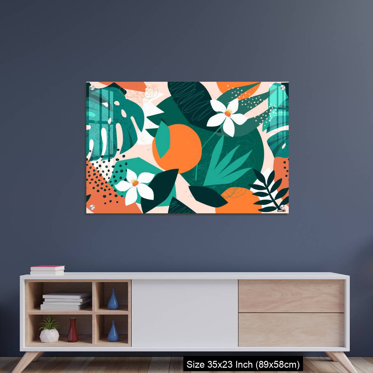 OMGs Acrylic Wall Decor – Collage contemporary floral seamless pattern - Image 8