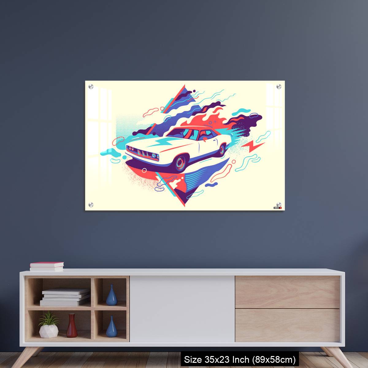 OMGs Acrylic Wall Decor – Colorful abstraction. - Image 8