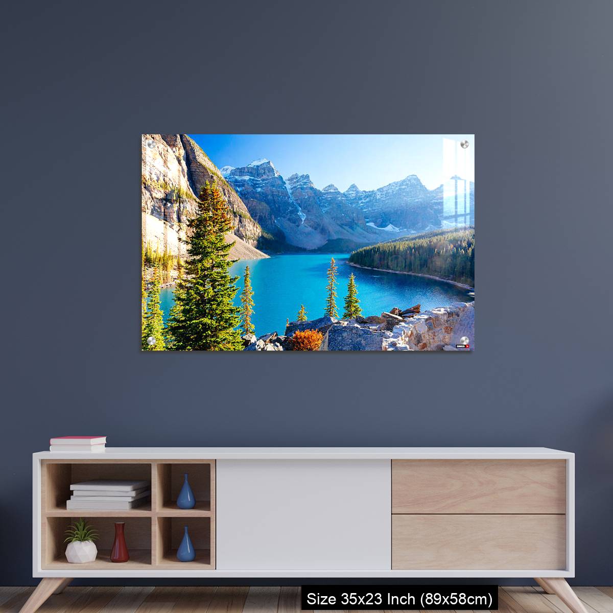 OMGs Acrylic Wall Decor – Moraine Lake, Lake Louise, Banff National Park, Alberta, Canada - Image 8