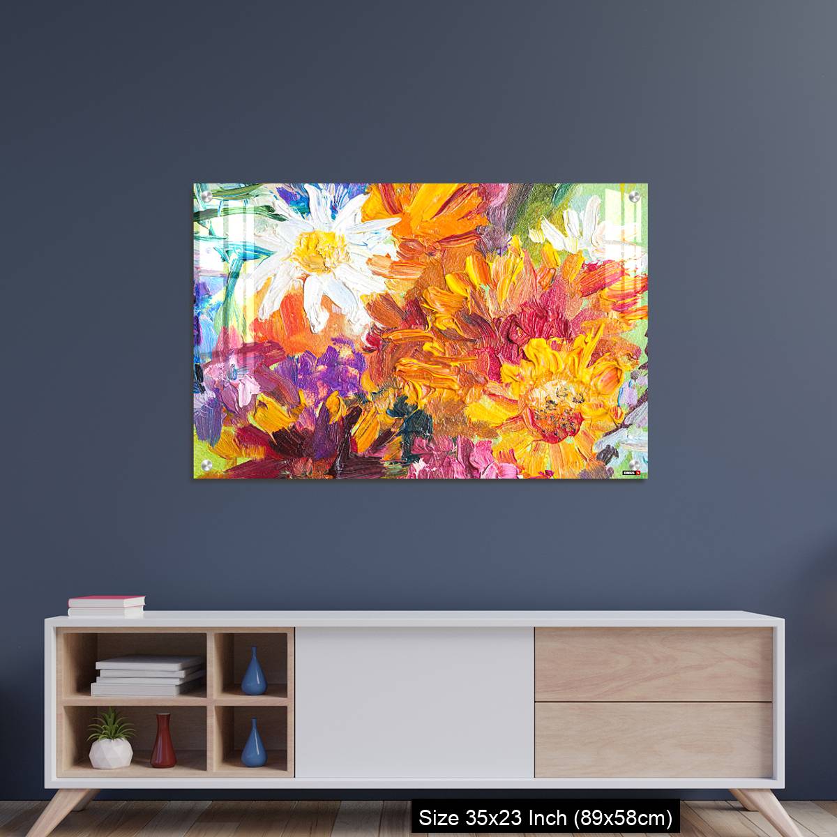 OMGs Acrylic Wall Decor – Oil painting, closeup fragment - Image 8