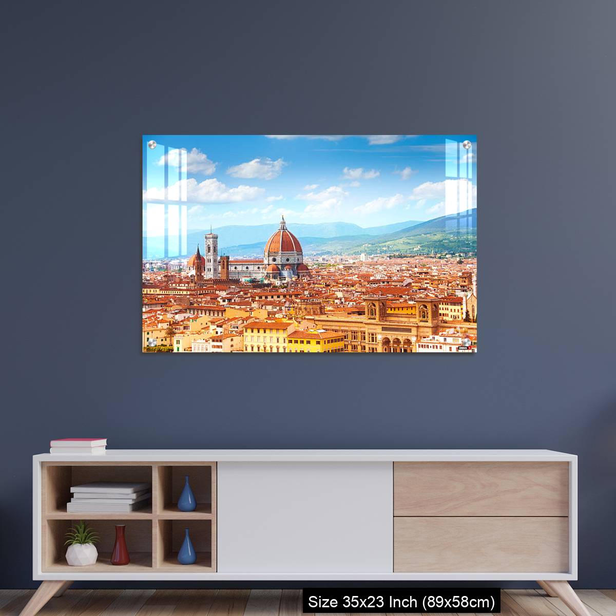 OMGs Acrylic Wall Decor – Panorama of Florence and Saint Mary - Image 8