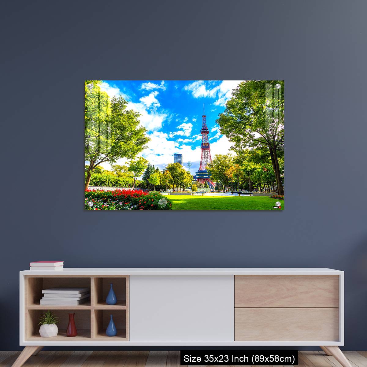 OMGs Acrylic Wall Decor – Sapporo, Japan -  9 September 2016 - Television tower - Image 8