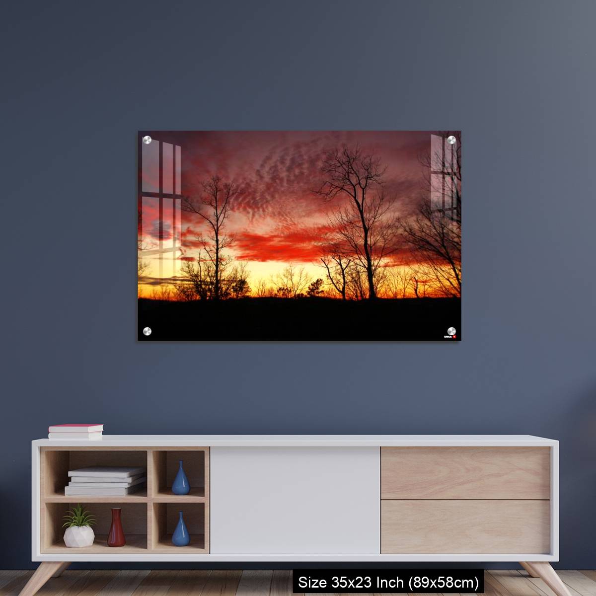 OMGs Acrylic Wall Decor – Sunset near Daniel boone national forest - Image 8