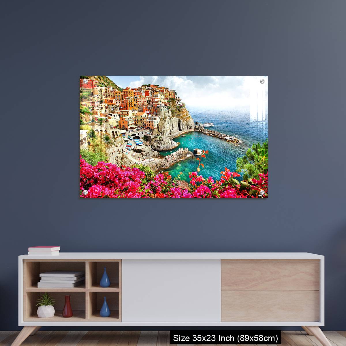 OMGs Acrylic Wall Decor – beautiful places of Italy  - Monarola village (Cinque terre) - Image 8