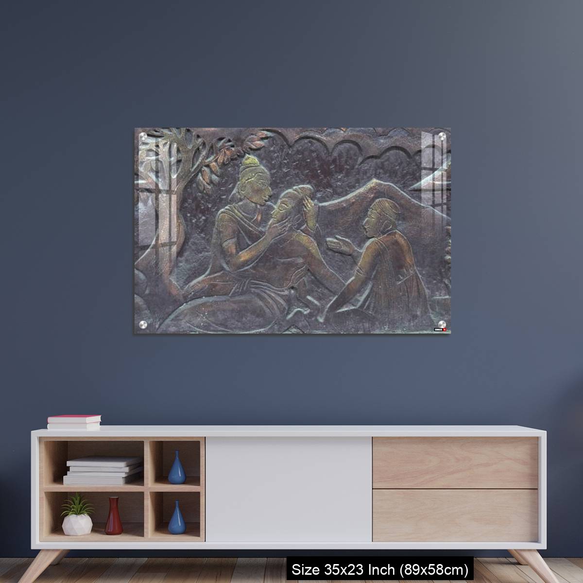 OMGs Acrylic Wall Decor – God ram temple of varansi - Image 8