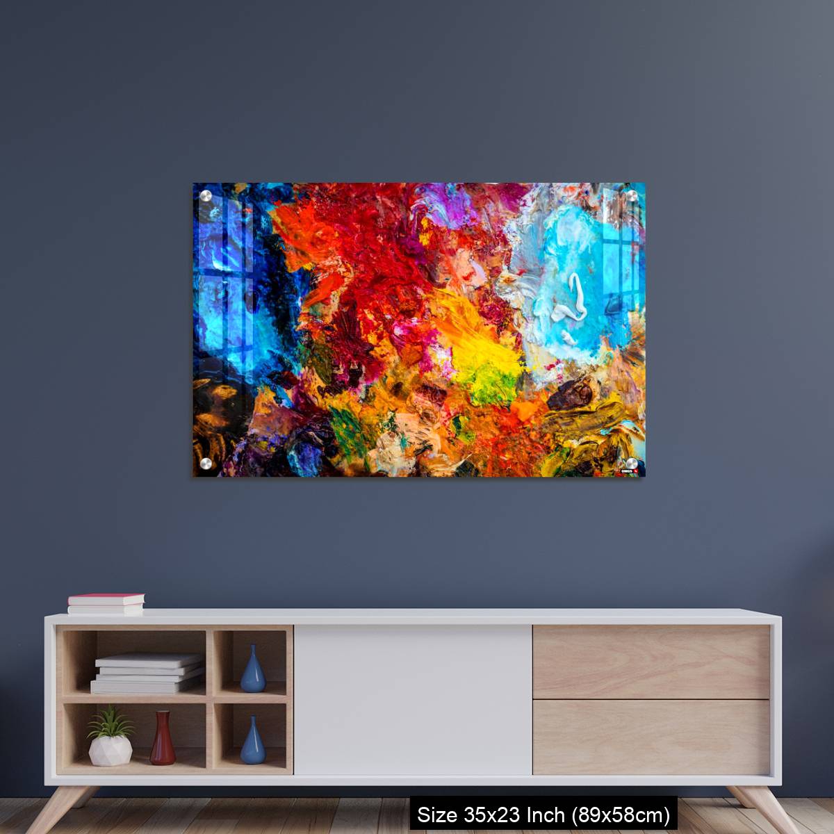 OMGs Acrylic Wall Decor – oil color palette - Image 8