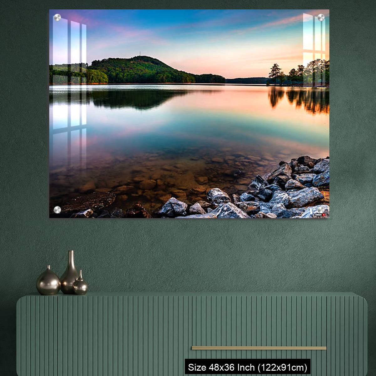 OMGs Acrylic Wall Decor – Lake Allatoona at Red Top Mountain State Park near Atlanta - Image 4