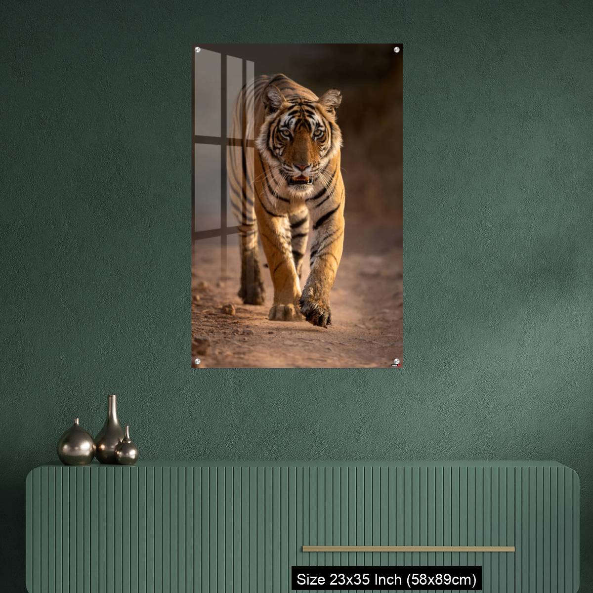 OMGs Acrylic Wall Decor – A young tigress walks - Image 9