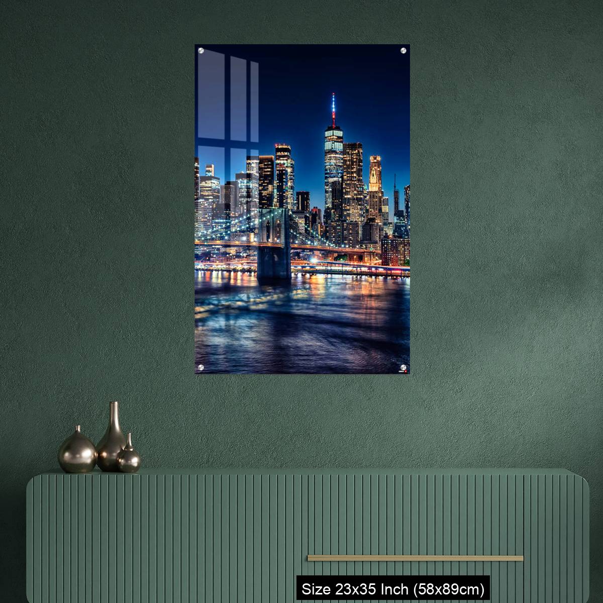 OMGs Acrylic Wall Decor – New York City by night, United States - Image 9