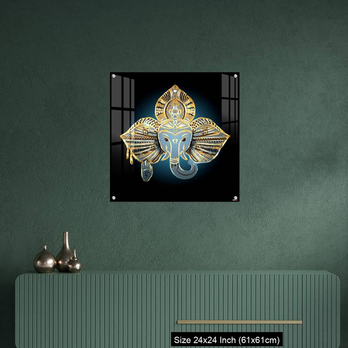 OMGs Acrylic Wall Decor – God Ganesh - Image 9