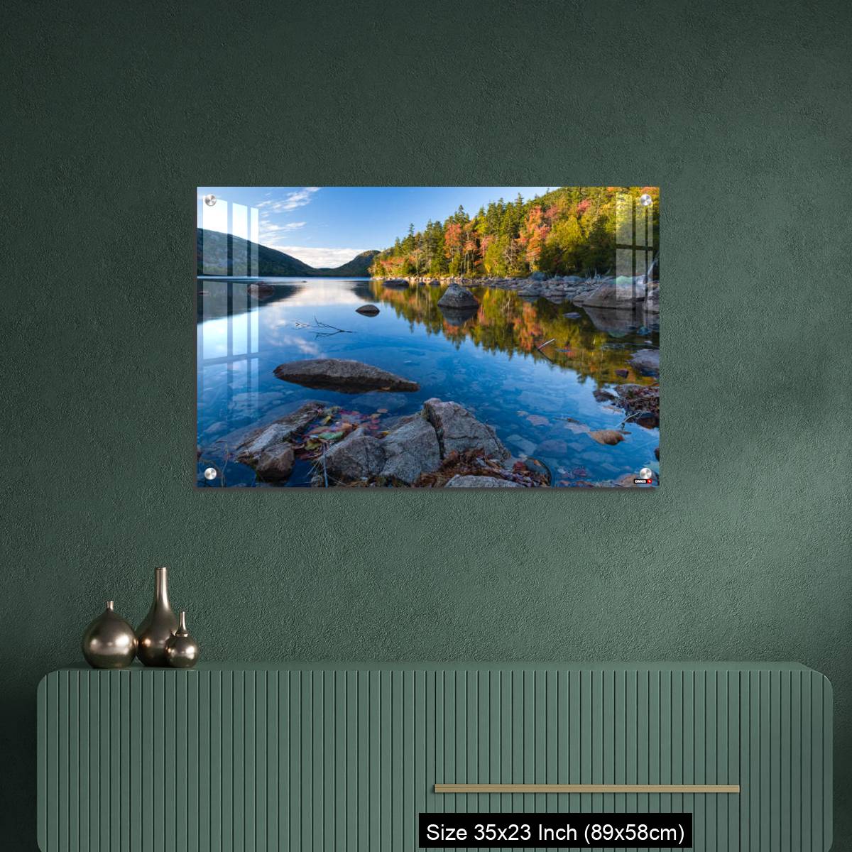OMGs Acrylic Wall Decor – Autumn, Jordan Pond, Acadia National Park - Image 9