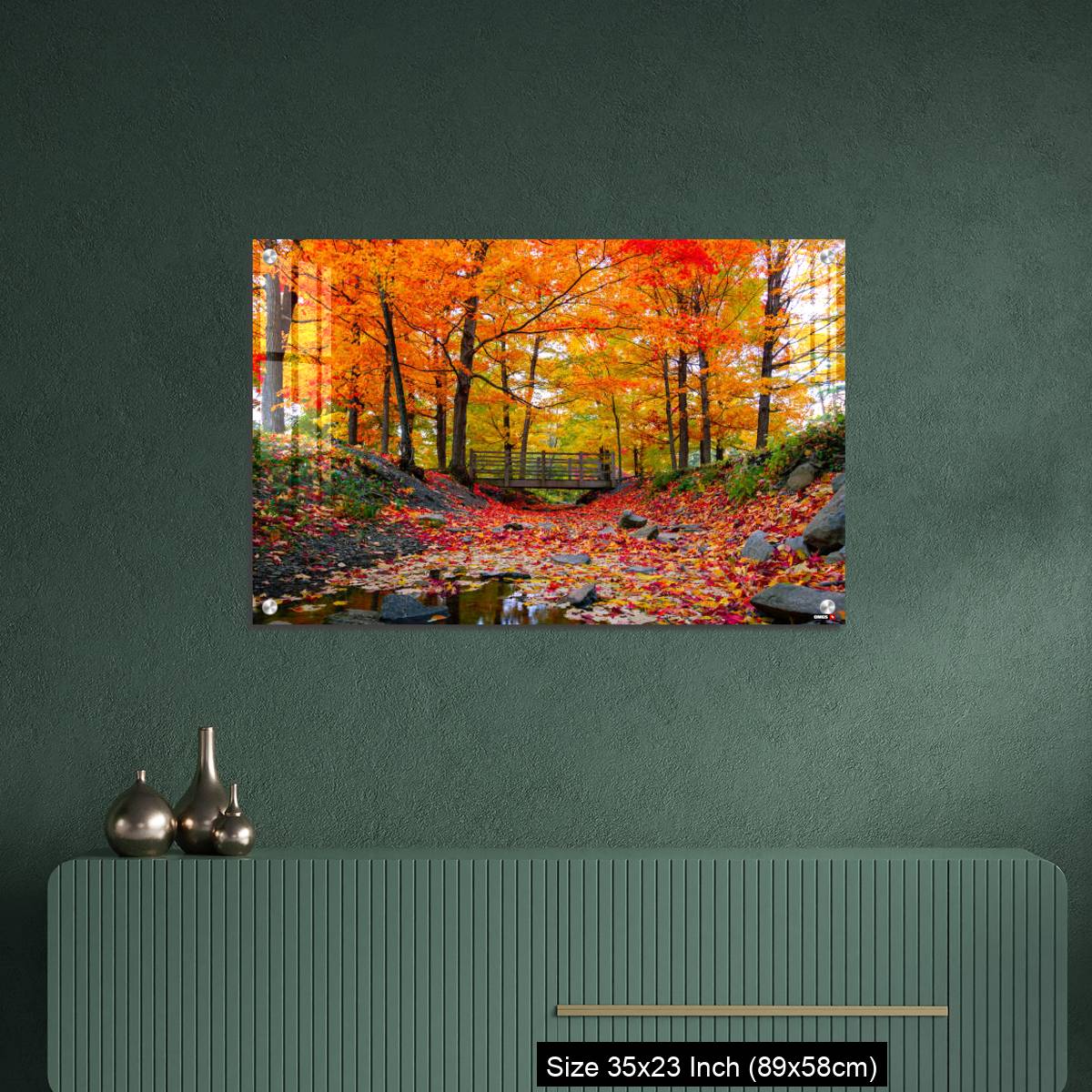 OMGs Acrylic Wall Decor – Beautiful fall foliage in the northeast USA - Image 9