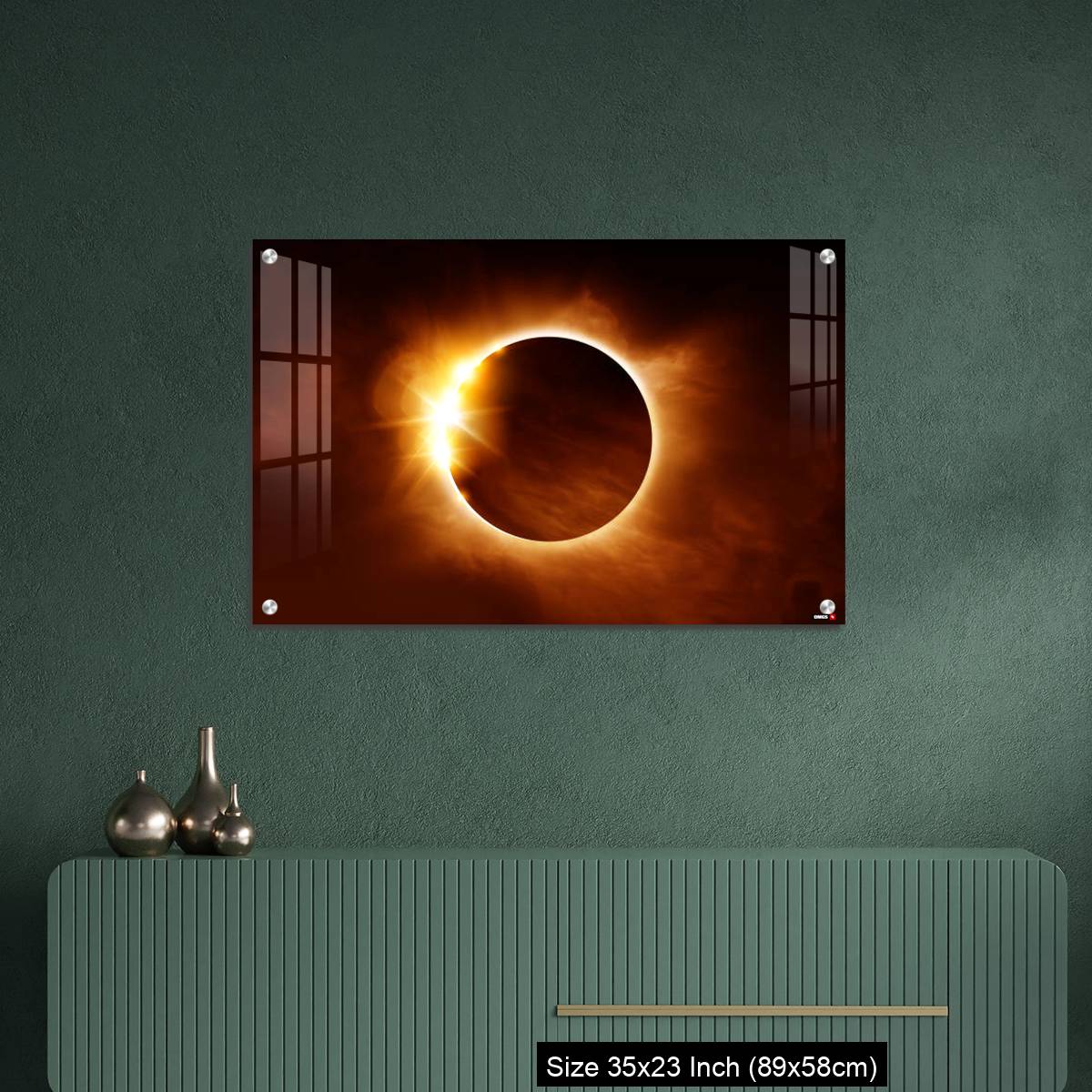OMGs Acrylic Wall Decor – Close Up Of A Total Solar Eclipse - Image 9