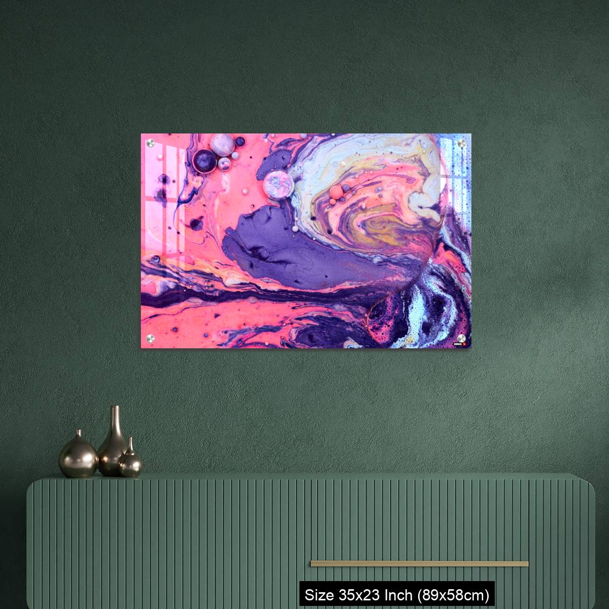 OMGs Acrylic Wall Decor – Colourful acrylic bubbles - Image 9