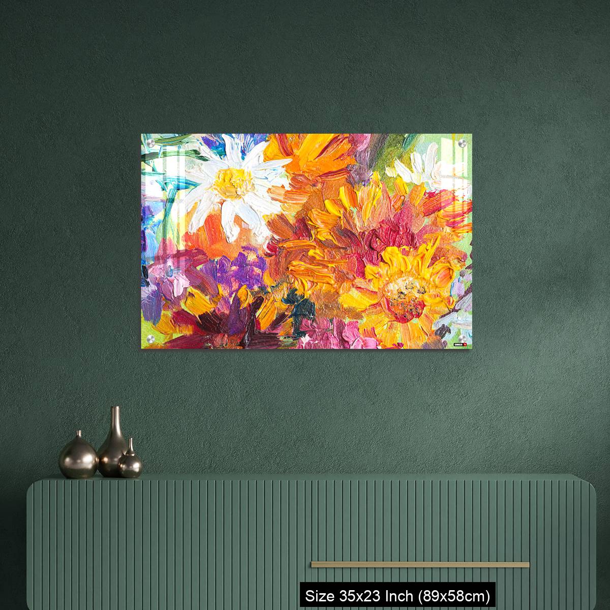 OMGs Acrylic Wall Decor – Oil painting, closeup fragment - Image 9